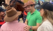 Deputado Gabriel Nunes marca presença na Cavalgada do Ferinha