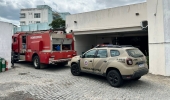 FEIRA DE SANTANA: Incêndio atinge alojamento na sede do SAMU e atendimento está sendo feito em novo número