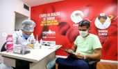 Hemoba promove campanha Junho Vermelho para incentivo à doação de sangue