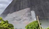 Pedra se desprende de morro e assusta moradores em cidade na Bahia