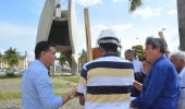 Prefeitura de Feira dá início as obras de manutenção do monumento ao caminhoneiro