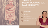 NUTRICIONISTA GASTROINTESTINAL PROMOVE CURSO GRATUITO SOBRE SAÚDE DIGESTIVA O evento será realizado remotamente e transmitido online pelo Youtube.