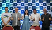 'Vamos tirar a miséria do PT da Bahia', afirma Dayane Pimentel durante Encontro de Filiação do PSL