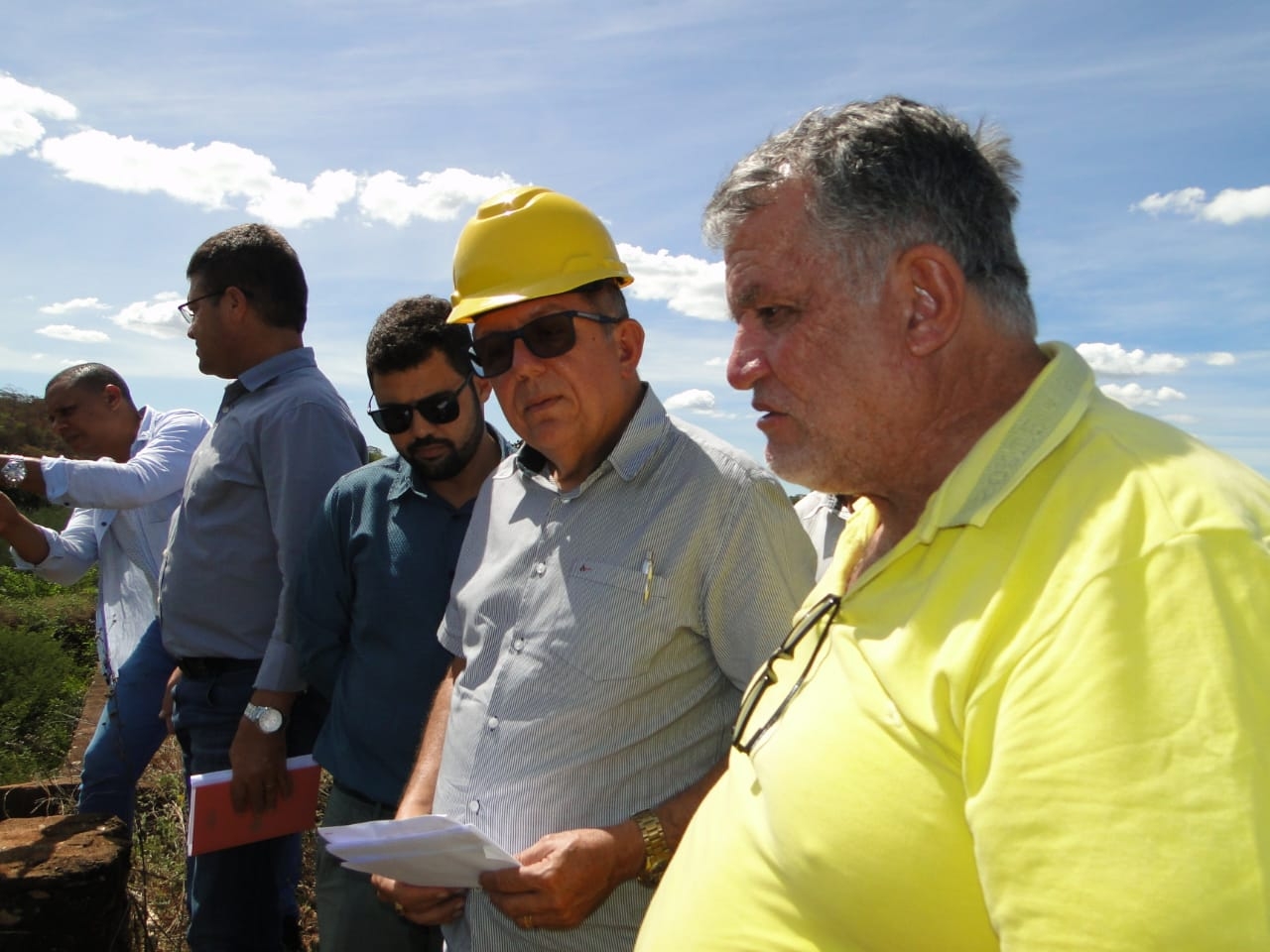 Barragem de Santo Antônio e barragem de Tabua II são vistoriadas pela Comissão do Meio Ambiente da ALBA