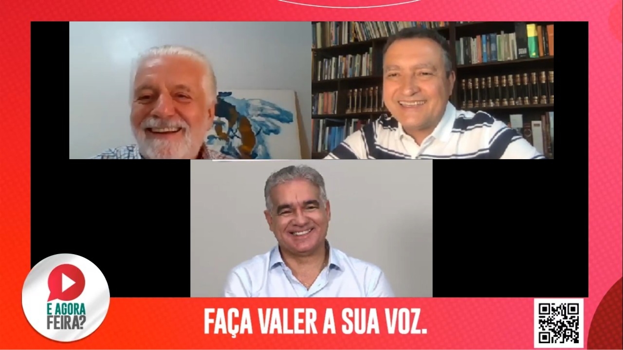 Com as presenças de Rui, Leão e Wagner, Zé Neto apresenta plataforma para discutir programa de governo para Feira
