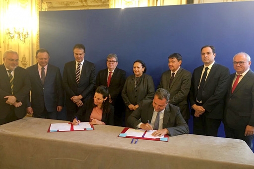 Consórcio Nordeste e França assinam carta de cooperação