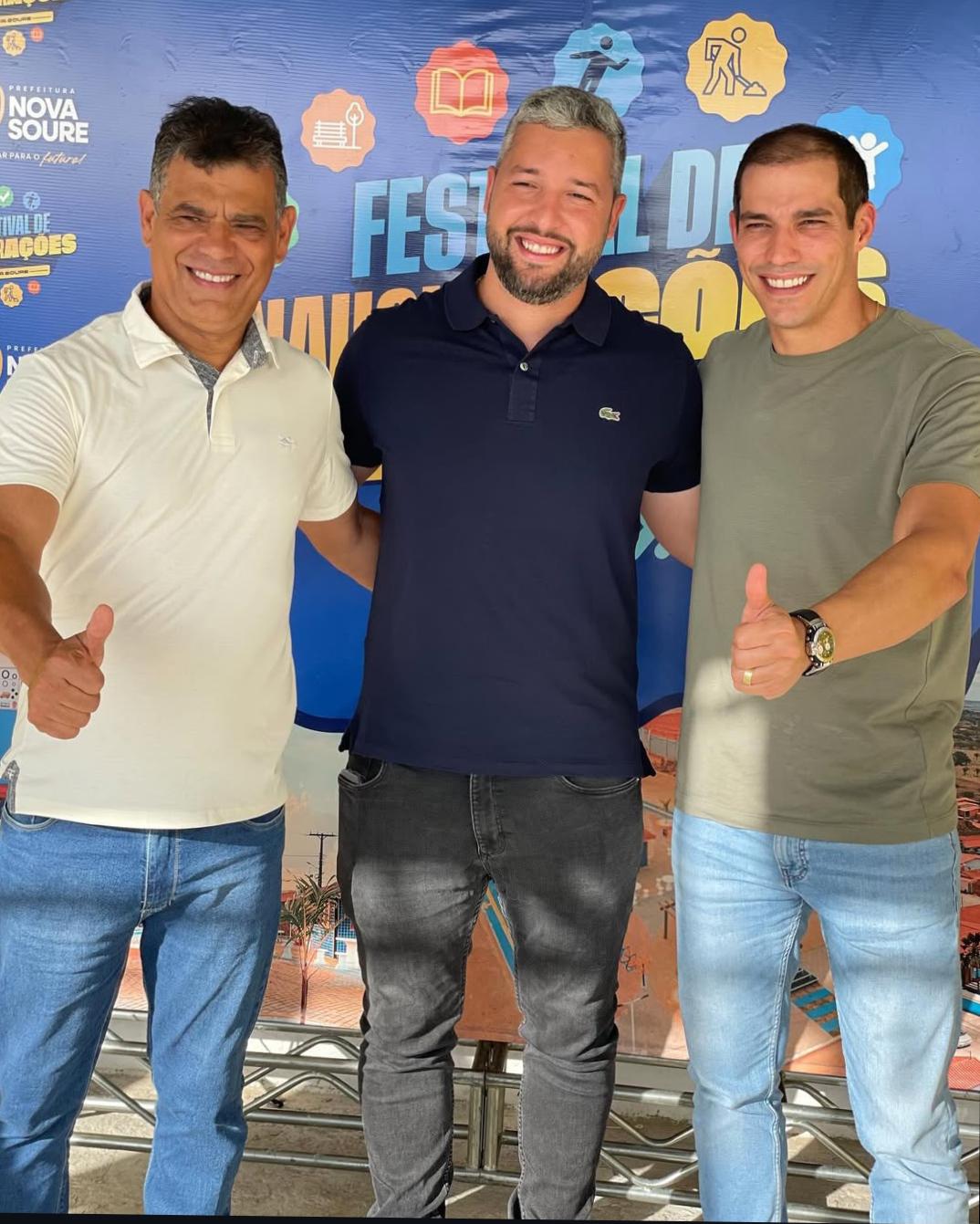 Deputado Federal Gabriel Nunes: entrega de obras em Nova Soure e festa cultural no Conde