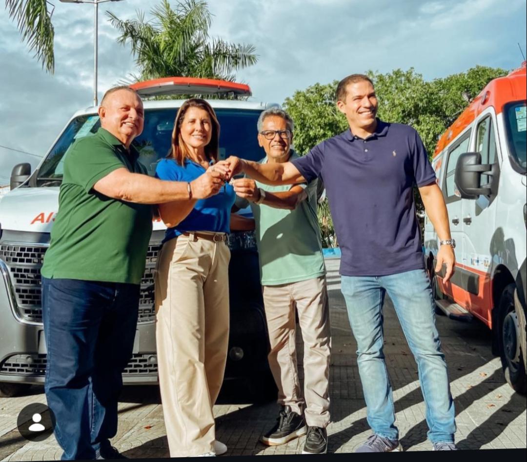 Deputado Federal Gabriel Nunes: entregas em Caatiba e reunião com lideranças em gabinete