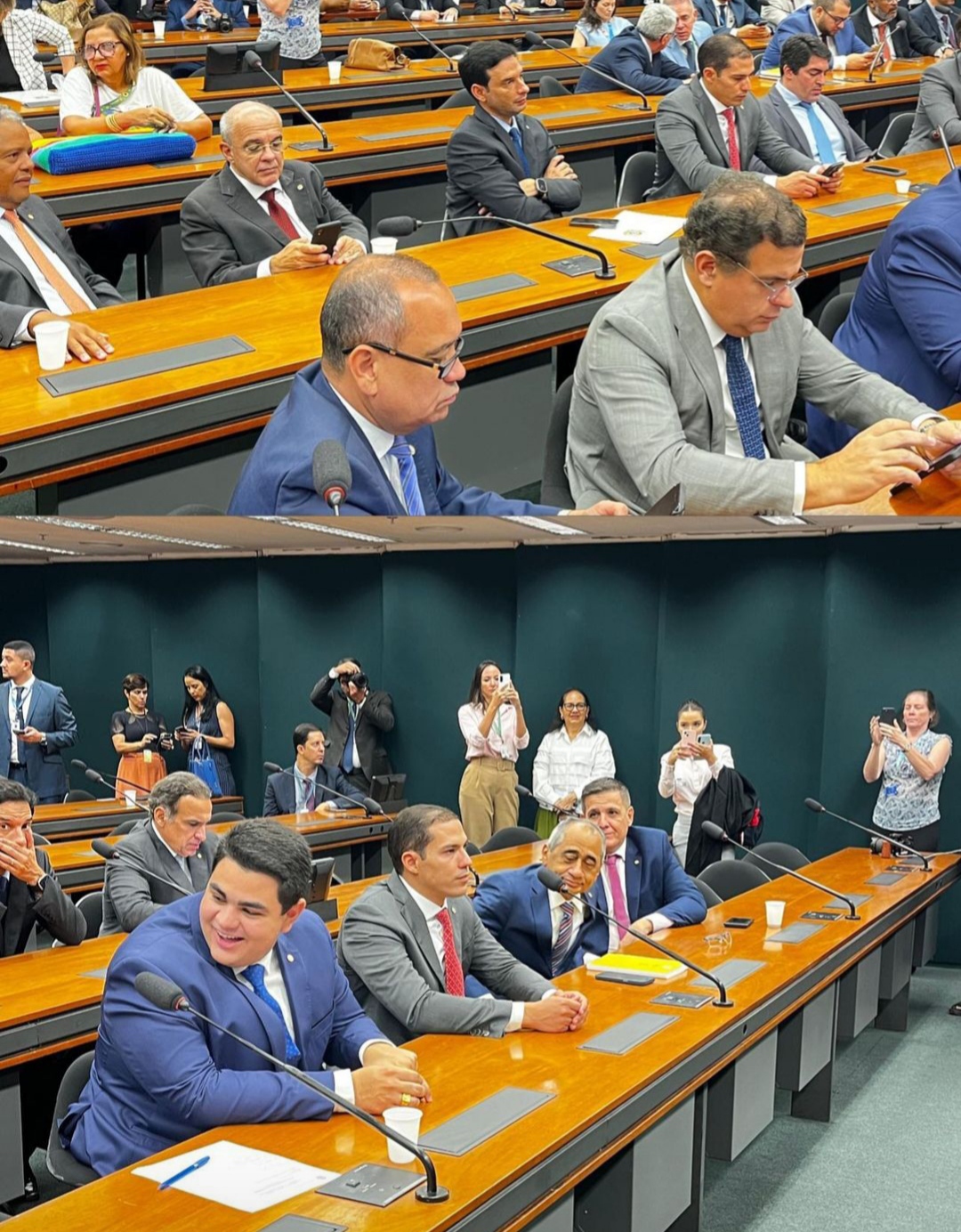 Deputado Gabriel Nunes participa da escolha do novo presidente da CME