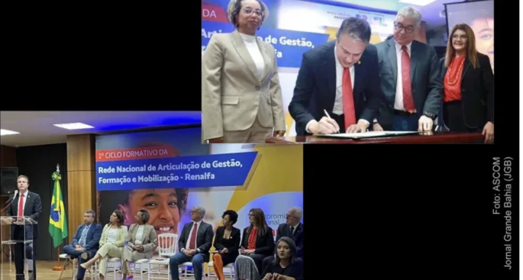Deputado Zé Neto representa o Congresso Nacional na instalação do Comitê Criança Alfabetizada com o ministro Camilo Santana