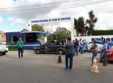 Embasa interrompe fornecimento de água em Anguera e parte de Feira de Santana