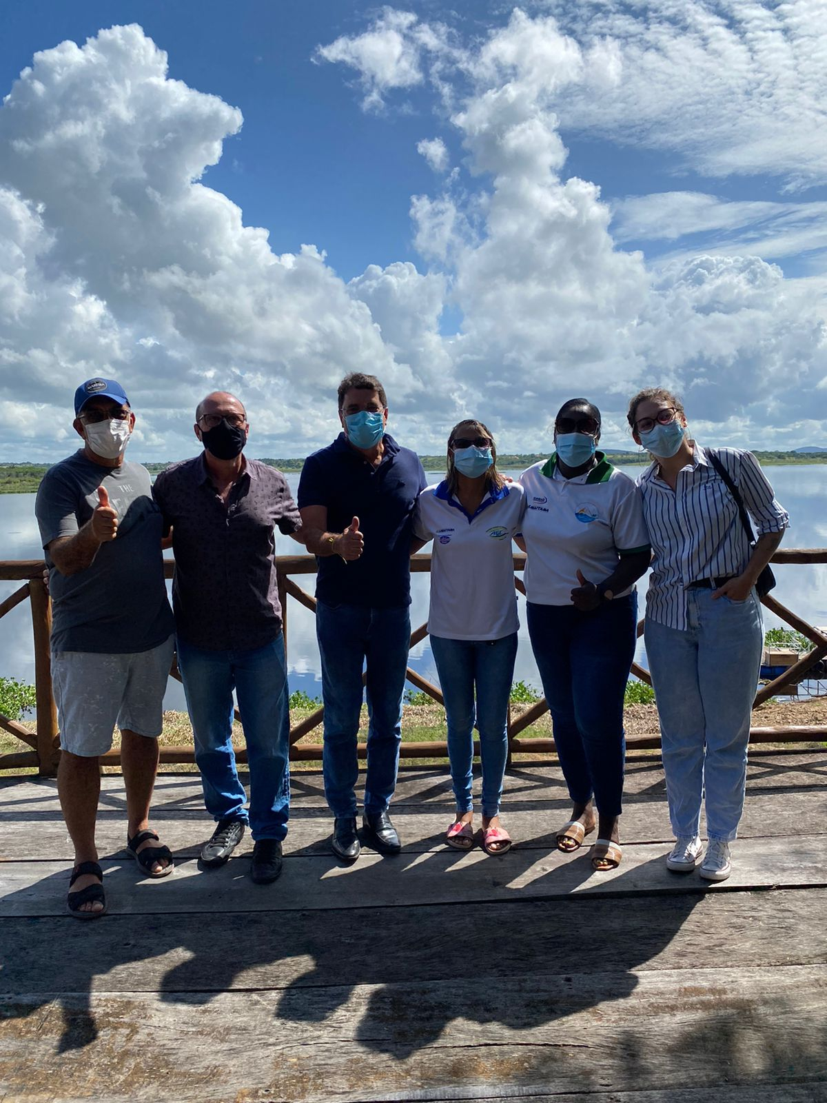 Equipes fazem vistoria final para realização de etapa do Campeonato Baiano de Canoagem no Lago Pedra do cavalo 