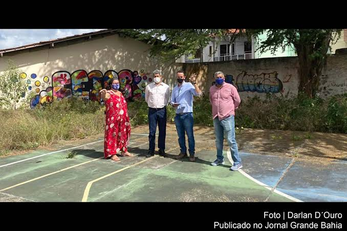 Escola José Ferreira Pinto em Feira de Santana integrará projeto dos Complexos Educacionais Poliesportivos