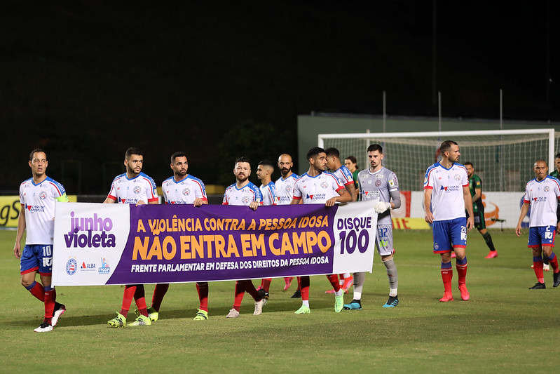 Esporte Clube Bahia apoia campanha fomentada pela Frente Parlamentar em Defesa dos Direitos da Pessoa Idosa