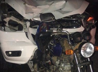 Euclides da Cunha: Três morrem em colisão de caminhonete com motocicleta