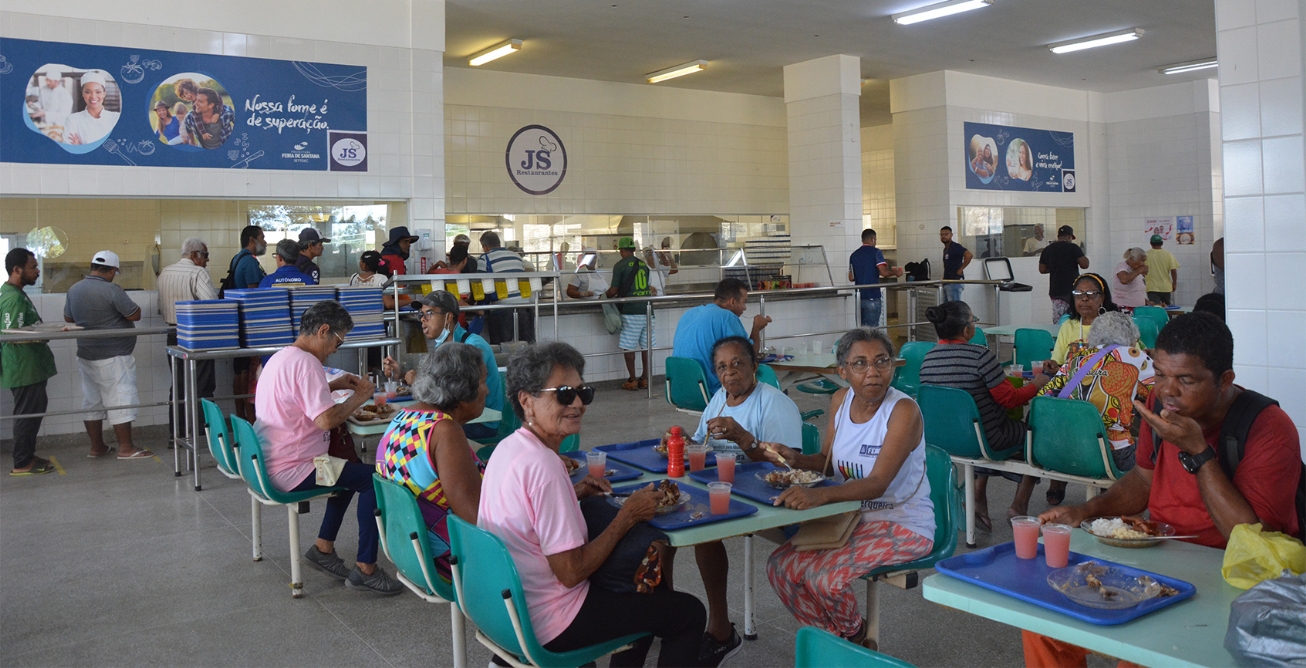 FEIRA DE SANTANA: Refeições nutritivas por preço acessível de R$ 2 no Restaurante Popular