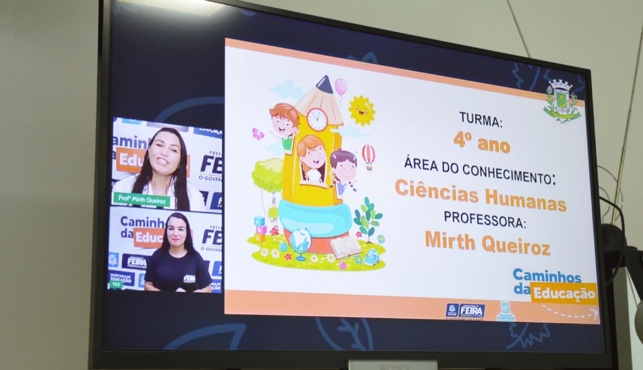 FEIRA DE SANTANA: Estudantes da Rede Municipal terão aulas via TV aberta