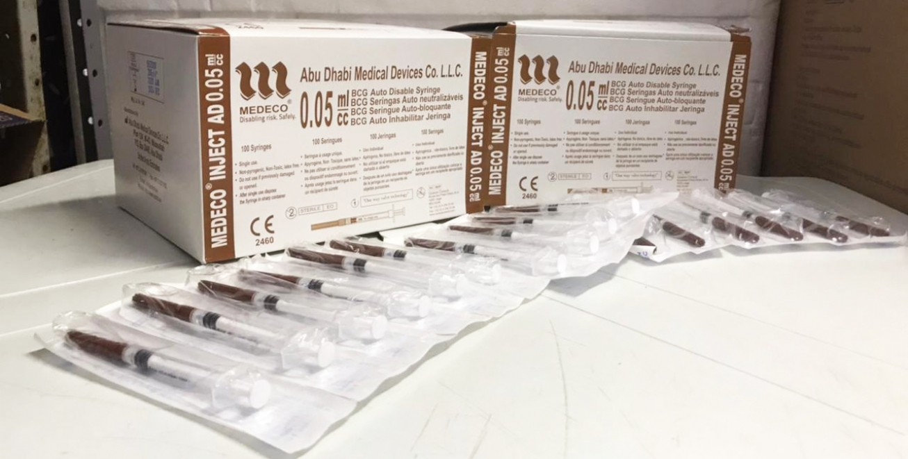 FEIRA DE SANTANA: Falta de seringa no mercado pode interromper a aplicação da vacina BCG