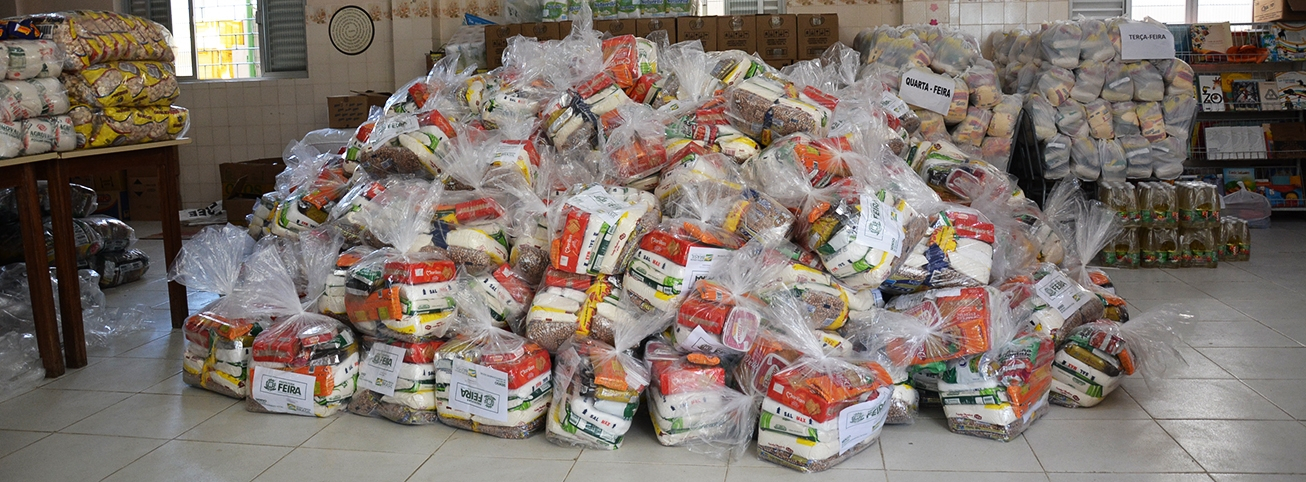 FEIRA DE SANTANA: Vinte mil famílias com crianças de até três anos receberão kits de alimentos