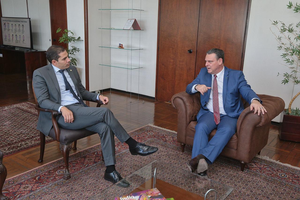 GABRIEL NUNES ESTEVE EM AUDIÊNCIA COM MINISTRO DA AGRICULTURA E PECUÁRIA 