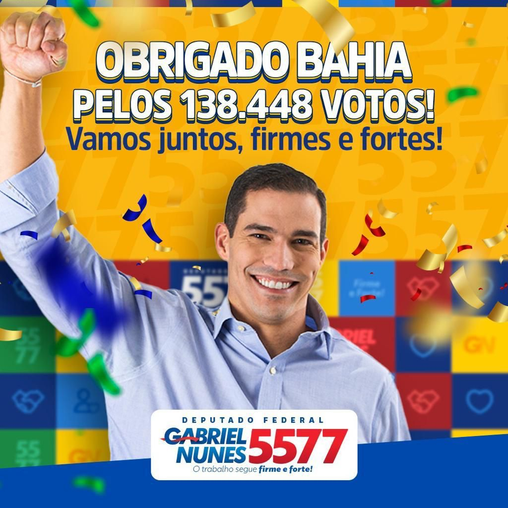 GABRIEL NUNES SURPREENDE E TEM MAIS DE 138 MIL VOTOS