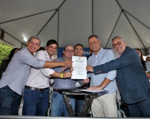 Governo entrega obras de infraestrutura hídrica em Presidente Jânio Quadros