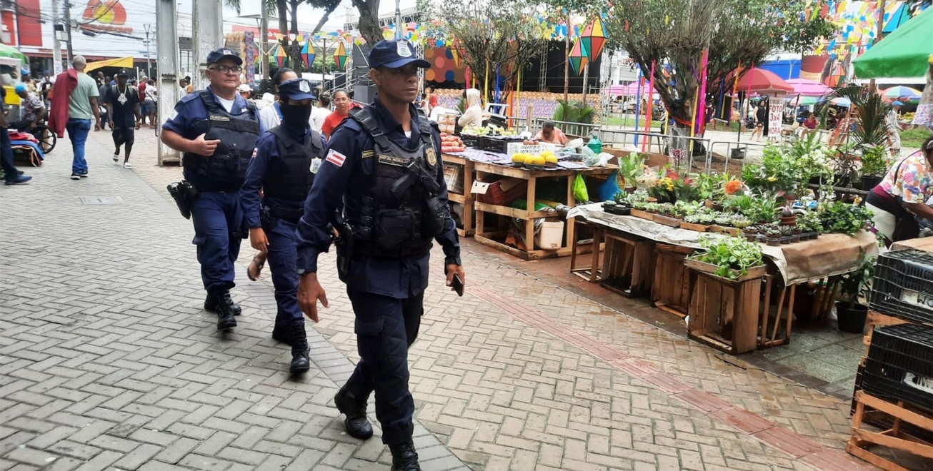 Guarda Municipal amplia efetivo nas ruas do Centro da cidade