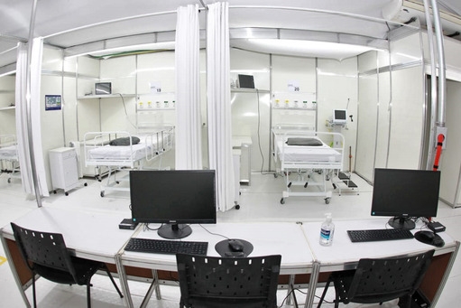 Hospital de Campanha reforça atendimento à Covid-19 no extremo sul
