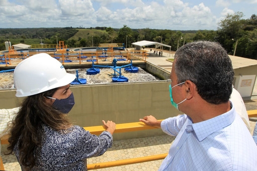 Inaugurada primeira etapa da ampliação do sistema de esgotamento Ilhéus-Pontal