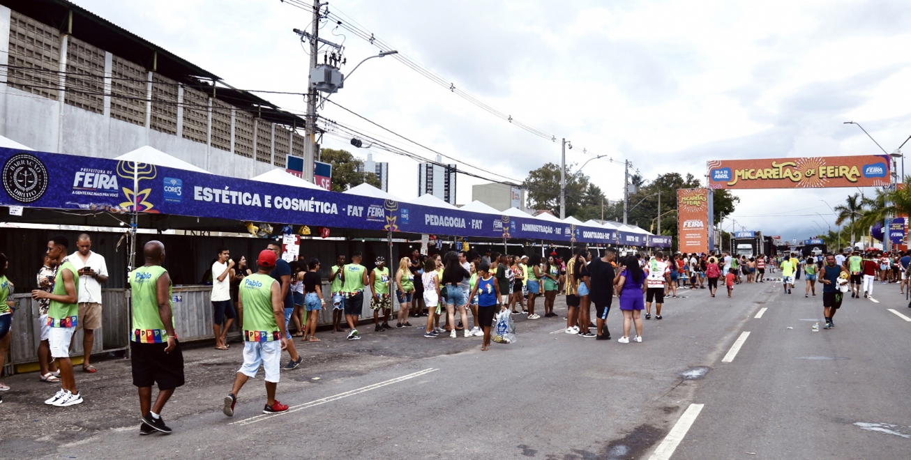 Inscrições abertas para barracões universitários na Micareta de Feira