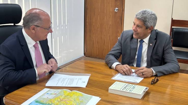 Jerônimo Rodrigues se encontra com o vice-presidente e ministro Geraldo Alckmin para tratar sobre investimentos na Bahia