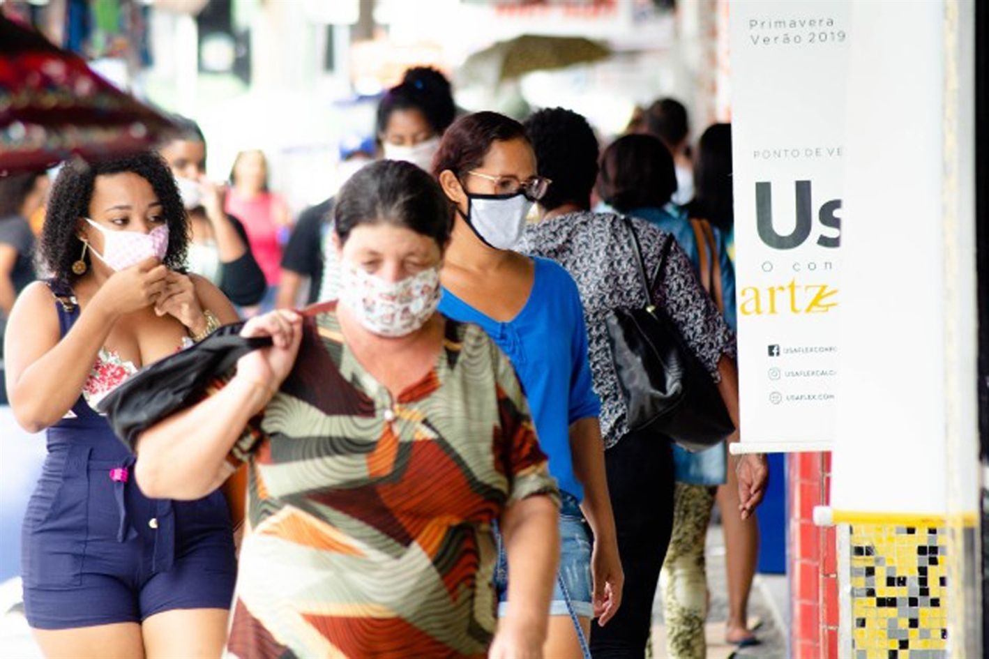 Movimento no comércio ficou dentro do esperado depois de um mês fechado