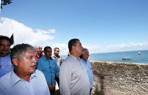 Rui entrega restauração da Fortaleza de Morro de São Paulo