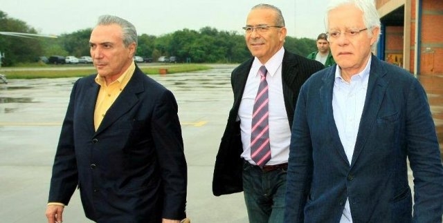 Fachin inclui Temer em inquérito da Lava Jato que investiga Padilha e Moreira Franco