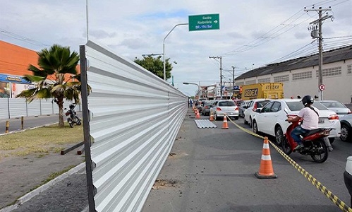 FEIRA DE SANTANA: Trecho da avenida João Durval, próximo ao retorno do túnel, será interditado nesta sexta