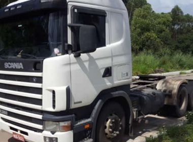 Motorista é feito refém em ação de roubo de carga entre Itamaraju e Teixeira de Freitas