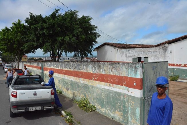 PMFS: Escola Diva Matos Portella, no Jardim Cruzeiro, recebe obras de reforma e ampliação