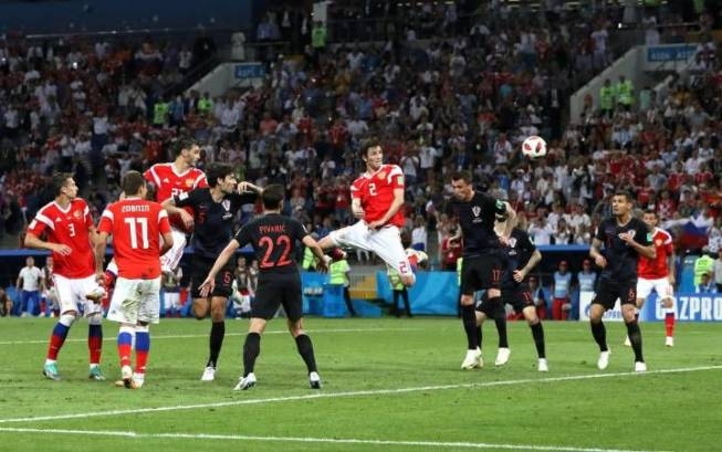 COPA DO MUNDO: Croácia vence a Rússia e vai às semifinais