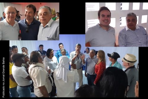 Eleições 2018: “Tarcízio Pimenta é o deputado da saúde de Feira de Santana”, diz prefeito Colbert Martins Filho; José Ronaldo destaca filiação ao Democratas do pré-candidato à deputado estadual