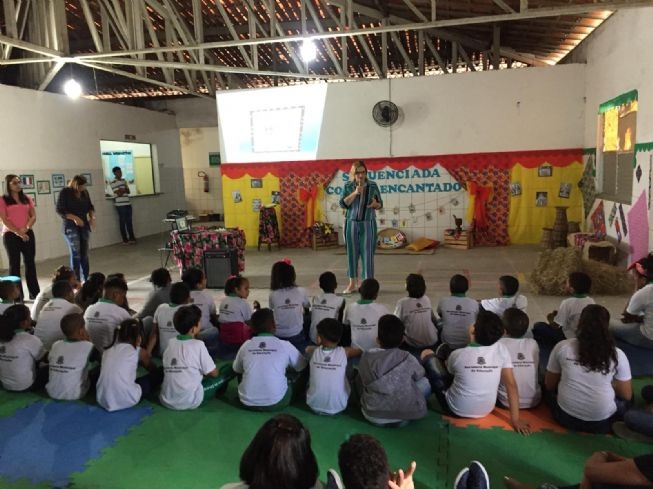 PMFS: Escola Municipal Chico Mendes incentiva leitura de cordel
