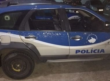 Viatura da PM é alvo de tiros durante ação na Chapada do Rio Vermelho