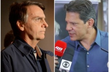 Eleições de 2018: Bolsonaro tem 60% e Haddad 40%, diz FSB/XP