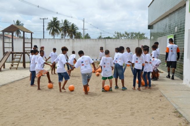 PMFS: Escola Arthur Martins vira palco da Caravaninha do Esporte