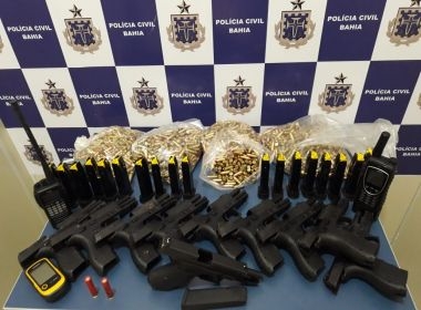 Conquista: Polícia encontra armas austríacas e mais de 2 mil munições