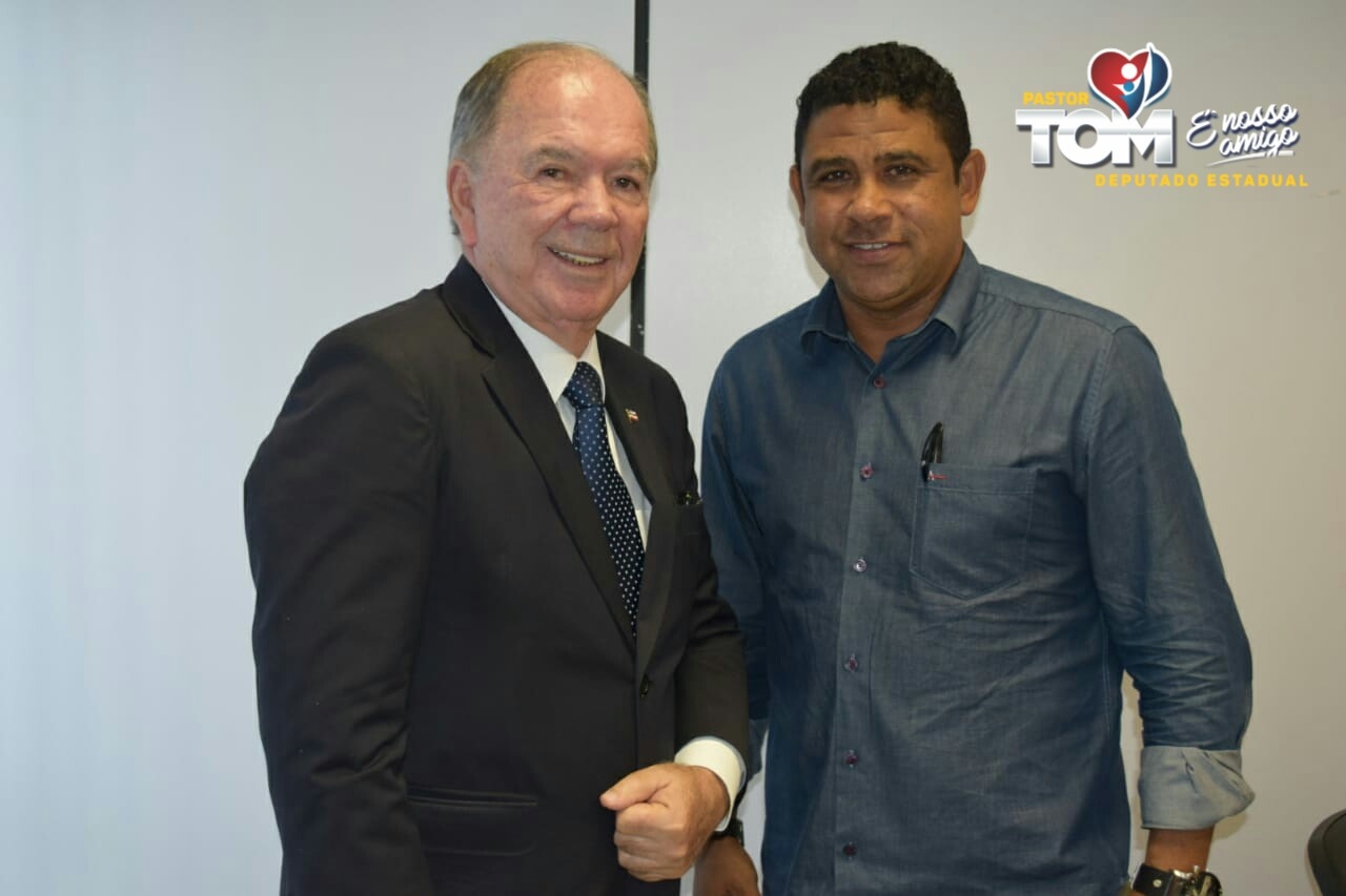 Pr. TOM visita o Vice-Governador da Bahia João Leão 
