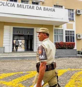 Policial Josafá Ramos já na atividade militar depois de 3 anos afastado