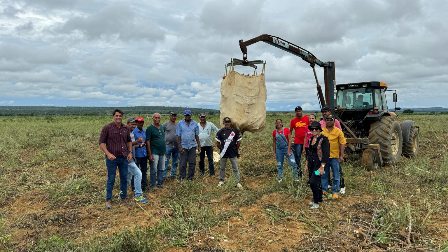 Novas tecnologias impulsionam a produção agrícola em comunidade rural de Belo Campo