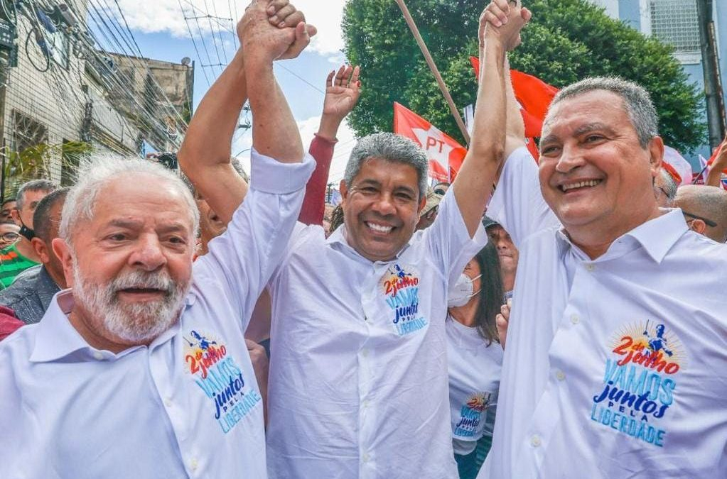 Petistas celebram liderança de Jerônimo a cinco dias da eleição: 