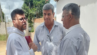 Pré-candidato a deputado estadual vereador Lulinha tem agenda extensa ao lado do prefeito Colbert Martins