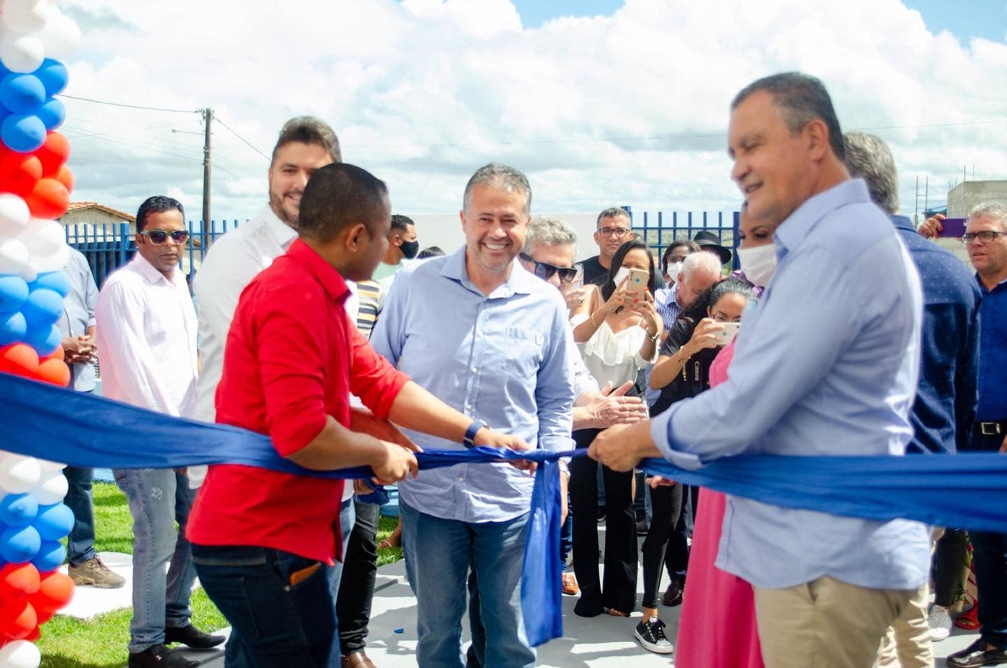 Prefeito de Santanópolis agradece a Alex da Piatã a indicação da obra de asfaltamento de ruas da cidade